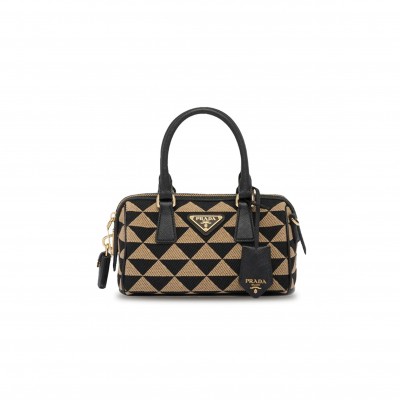 PRADA JACQUARD TRIANGOLO JACQUARD SYMBOLE 1BB846 (20*11.5*11cm)